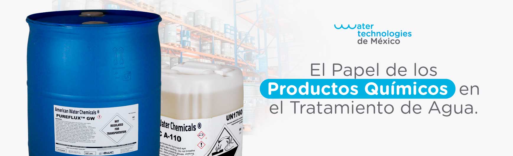 El Papel de los Productos Químicos en el Tratamiento de Agua.