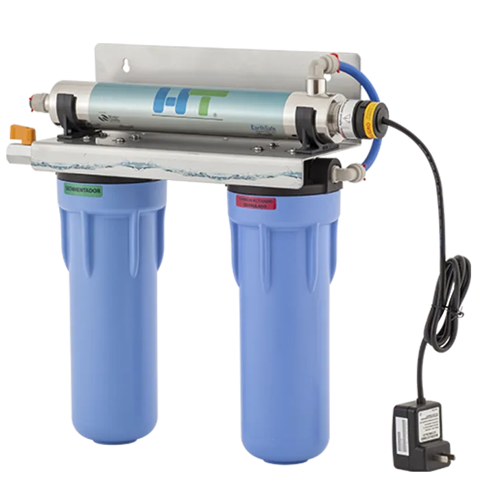 Purificadores de agua - SISTEMA DE FILTRACIÓN Y DESINFECCIÓN HT-2 AZUL