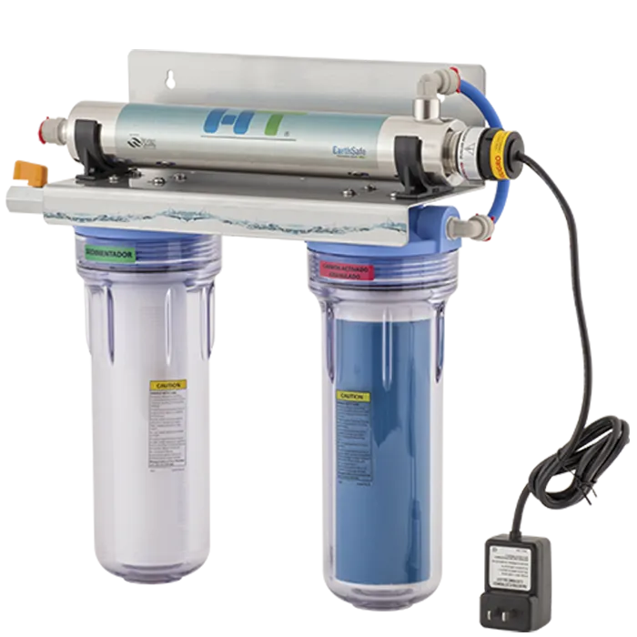 Purificadores de agua - SISTEMA DE FILTRACIÓN Y DESINFECCIÓN HT-2 CLARO